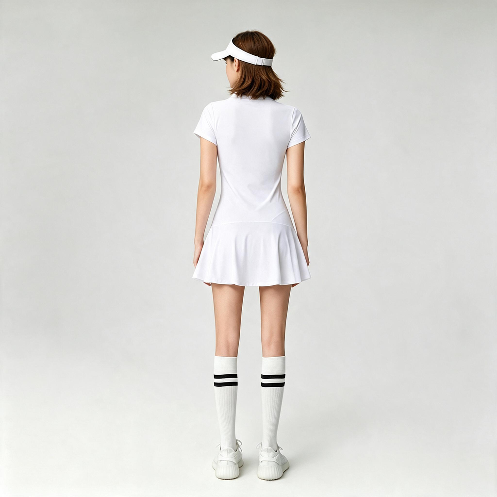 Polo Flare Tennis Dress