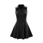 Essential Polo Tennis Dress for women black