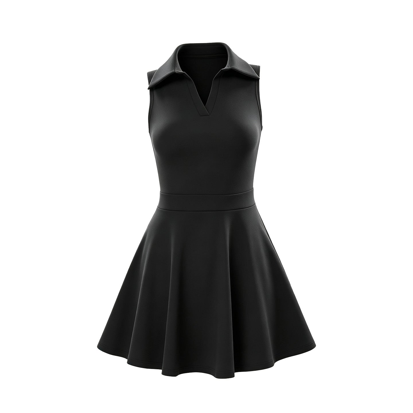 Essential Polo Tennis Dress for women black