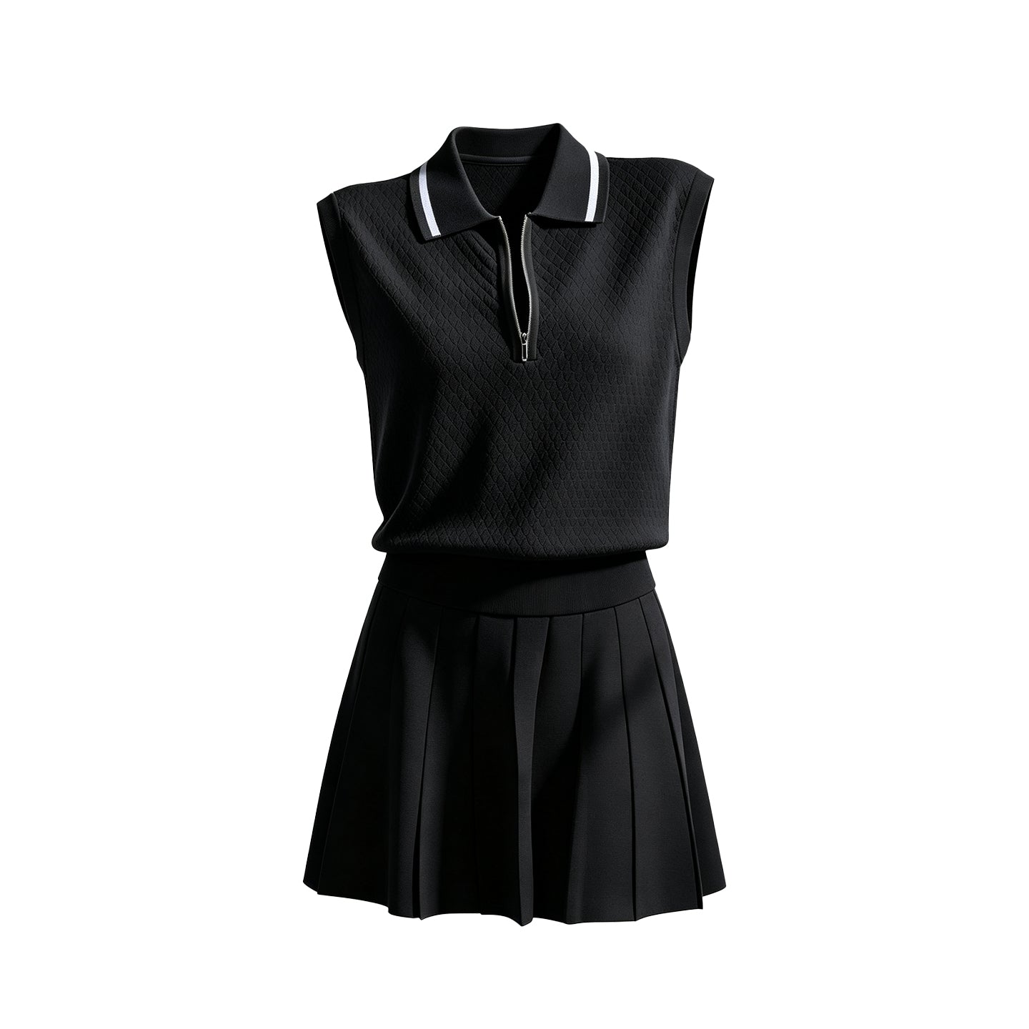 Clubhouse Knit Tennis Outfit