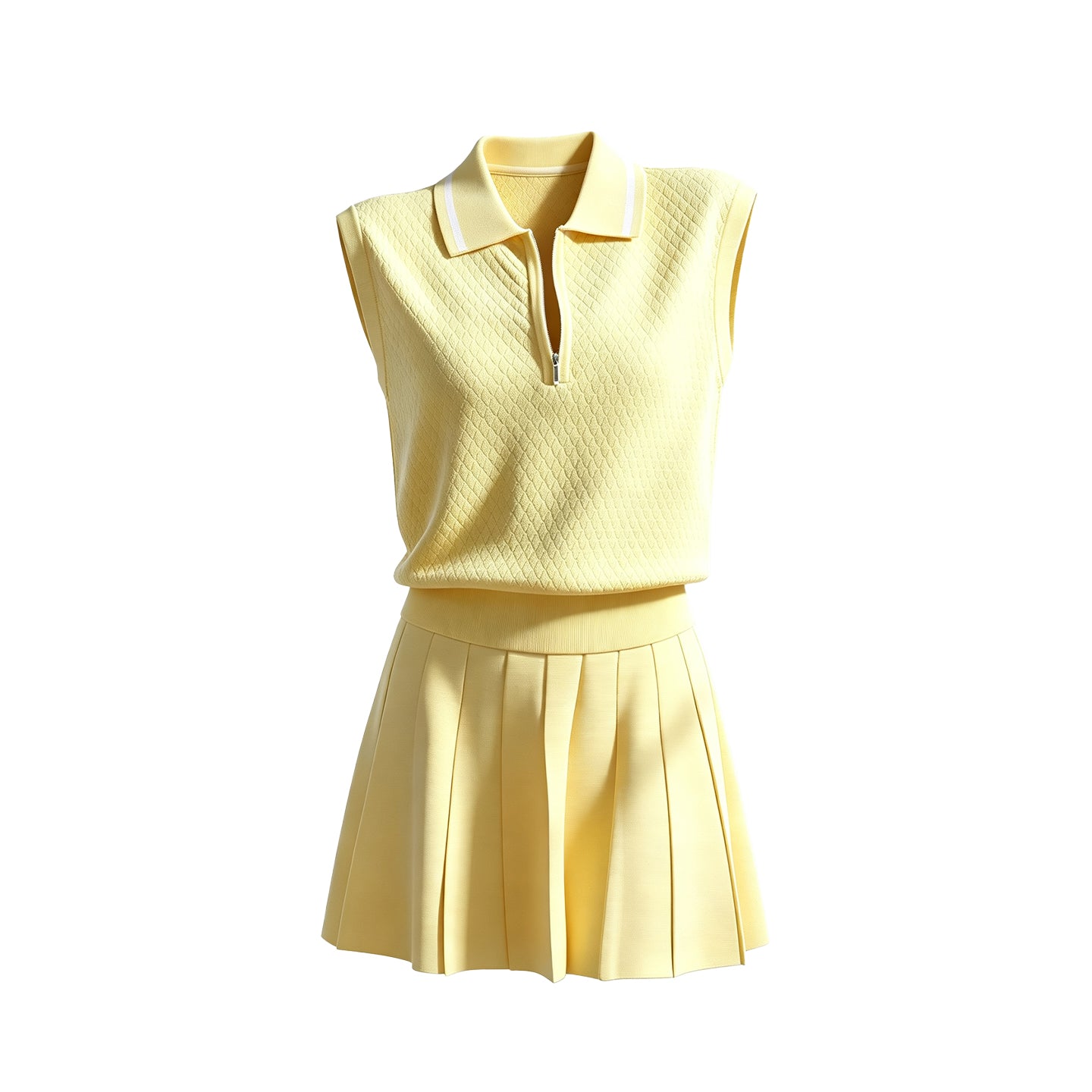 Clubhouse Knit Tennis Outfit
