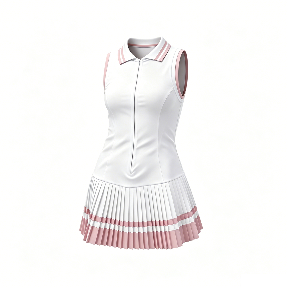 Heritage Pleated Polo Tennis Dress
