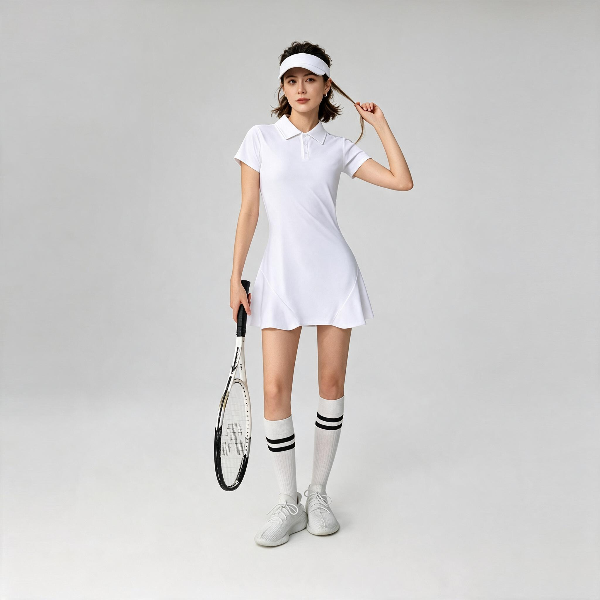 Polo Flare Tennis Dress